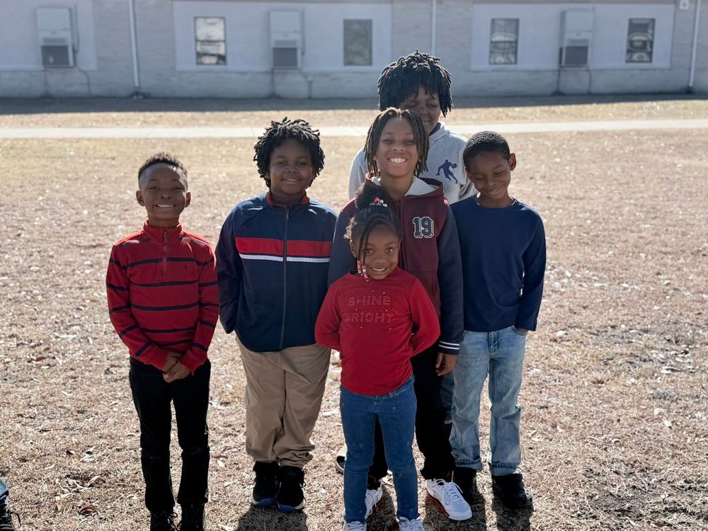 Group of students at a school event